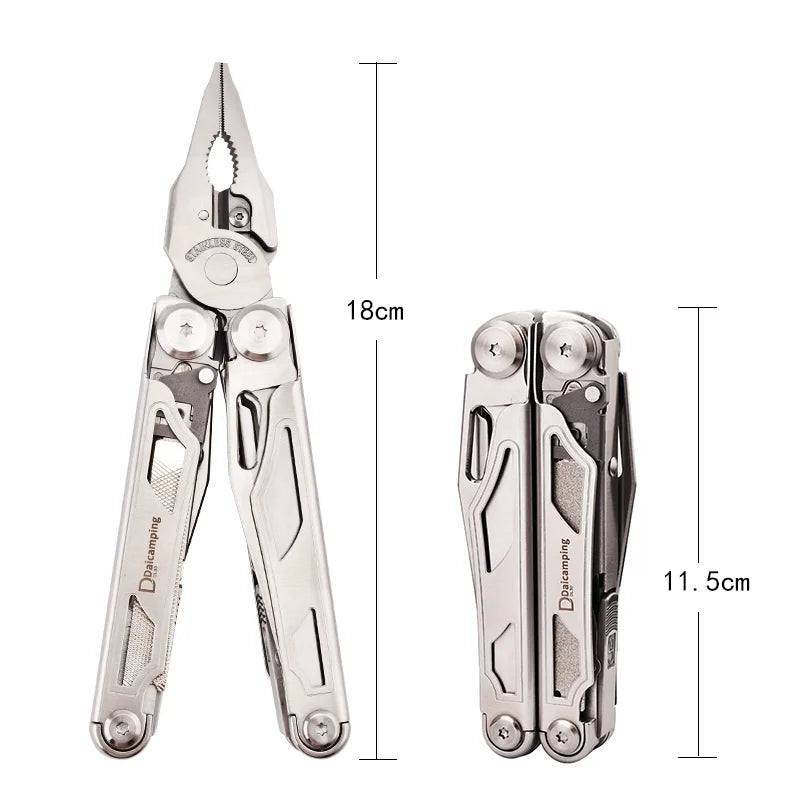 Multitools Hand DIY Multi Tools Multi-Tool Clamp Folding Knives Scissor Cutters EDC Survival Gear Manual Pliers