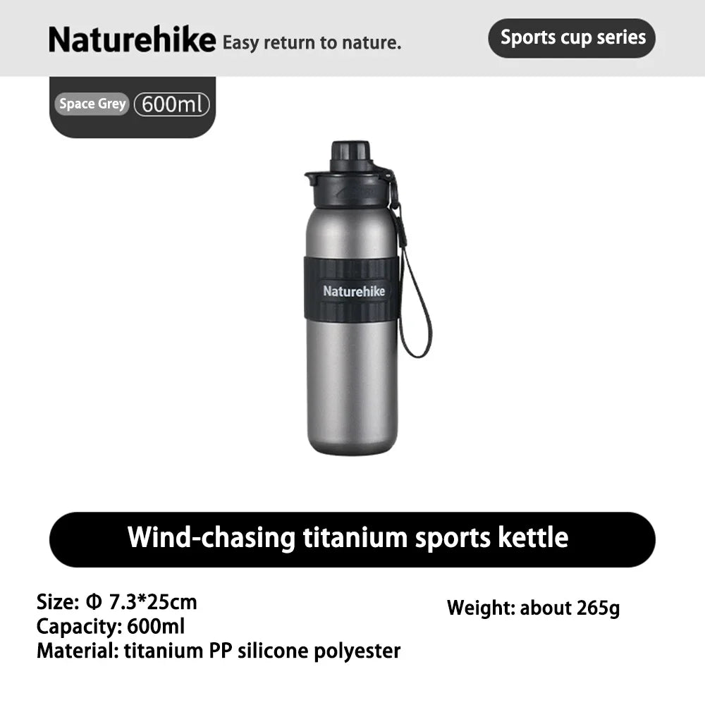 600ml Capacity Pure Titanium Cup Luxury Straw Model Holiday Gift Portable for Men and Women Triple-Drinking Sports Insulated Cup