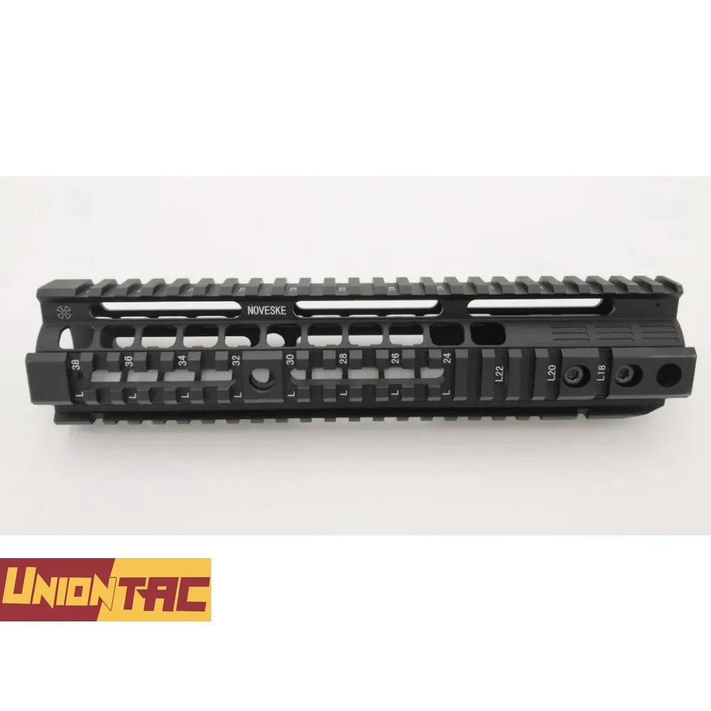 Metal Rifle Noveske 10 inch  M-Lok Slim Free Float M-LOK Handguard Rifle Scope Mount with Steel Nut Hunting For  M4 M16 AR10 UAGI