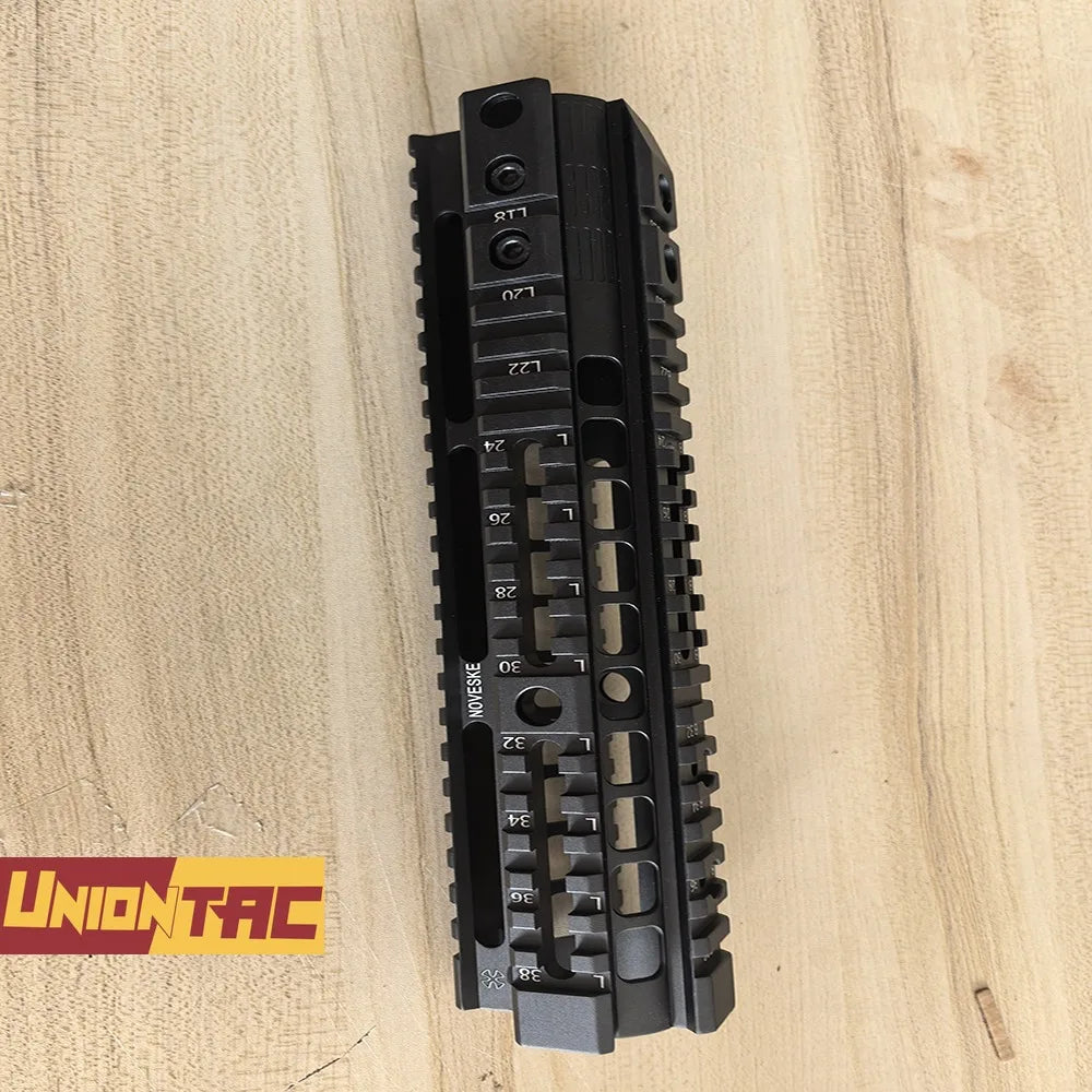 Metal Rifle Noveske 10 inch  M-Lok Slim Free Float M-LOK Handguard Rifle Scope Mount with Steel Nut Hunting For  M4 M16 AR10 UAGI