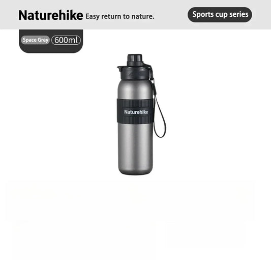 600ml Capacity Pure Titanium Cup Luxury Straw Model Holiday Gift Portable for Men and Women Triple-Drinking Sports Insulated Cup