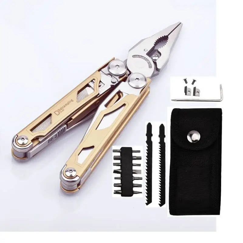 Multitools Hand DIY Multi Tools Multi-Tool Clamp Folding Knives Scissor Cutters EDC Survival Gear Manual Pliers