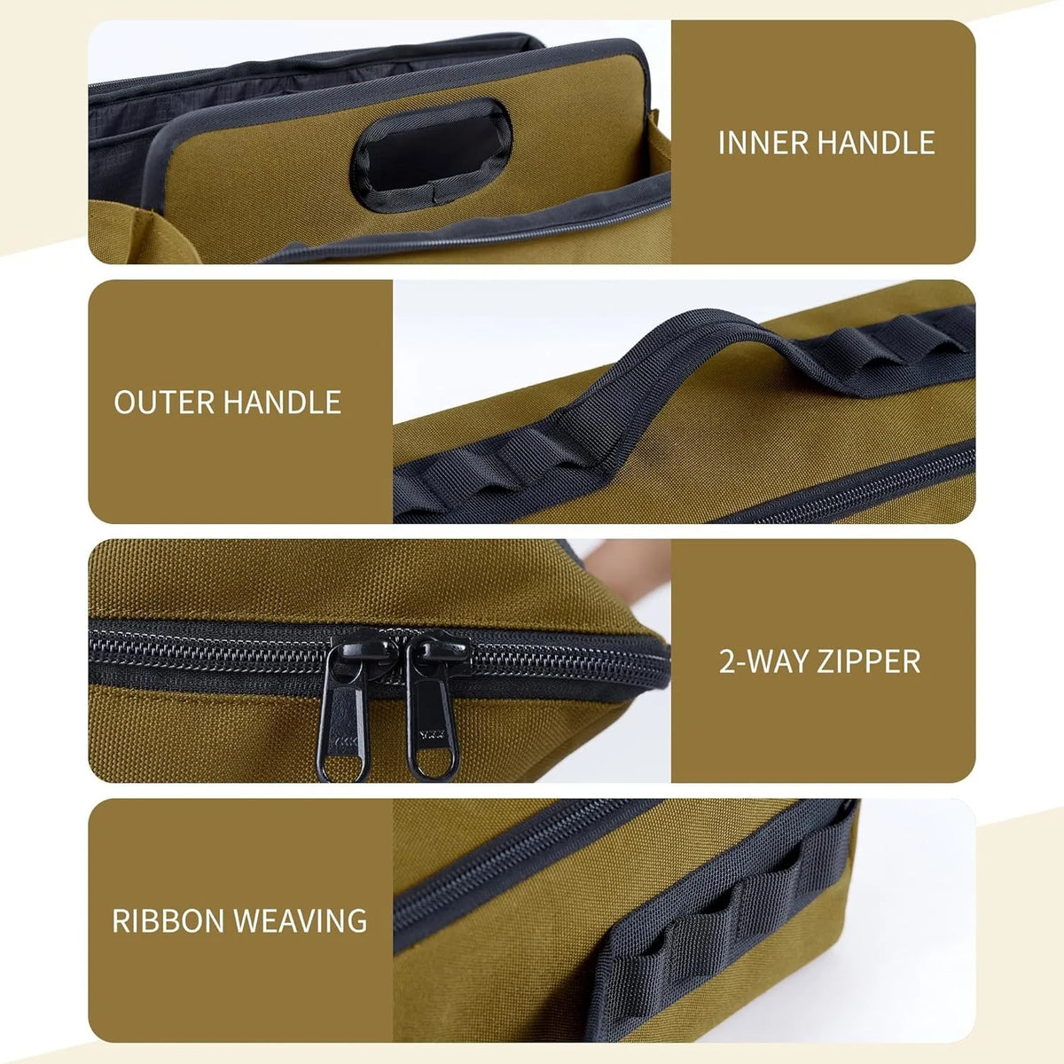 Naturehike Camping Tool Bag Large Capacity Folding Multifunctional Tool Storage Bag OutdoorWork Accessoires Tool Box