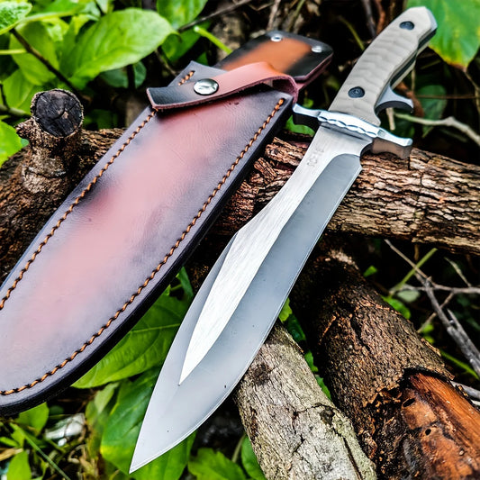 Fixed Blade Straight Knife High Quality MK9 Camping Hunting Portable with Sheath Knife Multi-purpose Outdoor Cutter