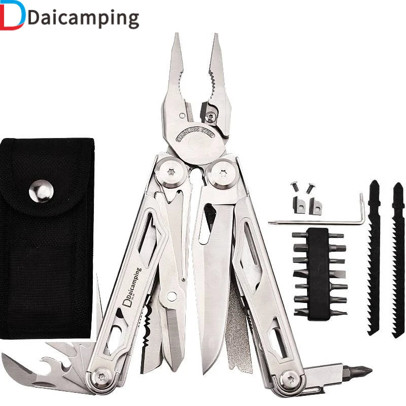 Multitools Hand DIY Multi Tools Multi-Tool Clamp Folding Knives Scissor Cutters EDC Survival Gear Manual Pliers