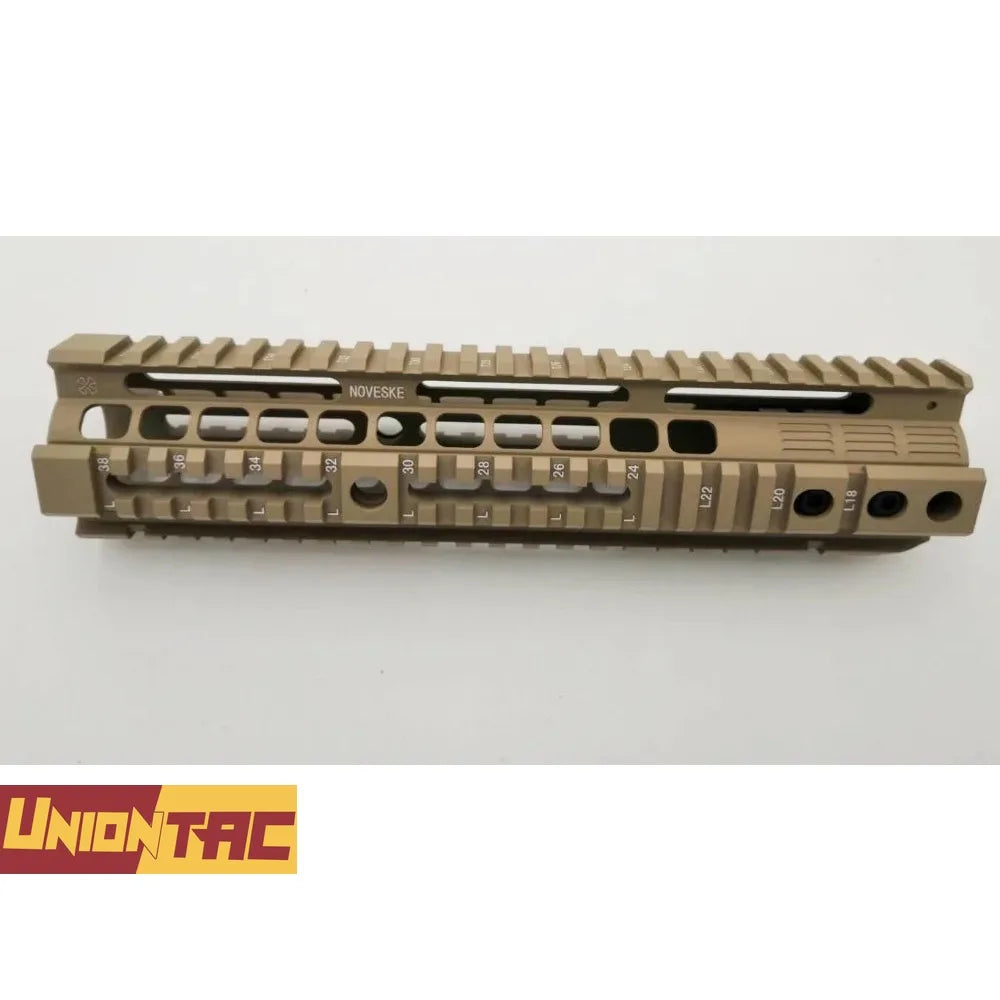 Metal Rifle Noveske 10 inch  M-Lok Slim Free Float M-LOK Handguard Rifle Scope Mount with Steel Nut Hunting For  M4 M16 AR10 UAGI
