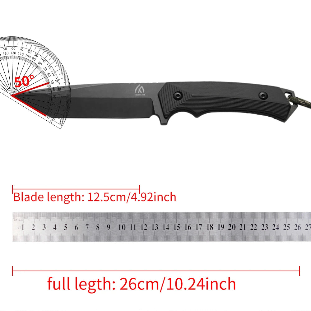 High quality fixed blades, outdoor knives, suitable for outdoor activities, hiking, practical manual tools, small knives, men's
