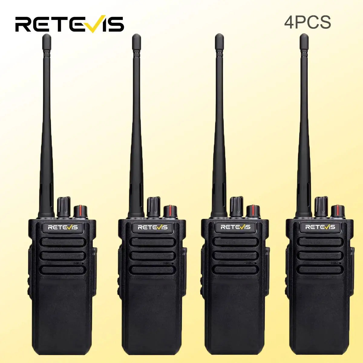 Retevis RT29 Walkie Talkie Long Range Powerful IP67 Waterproof VHF  Durable Two Way Radio Station